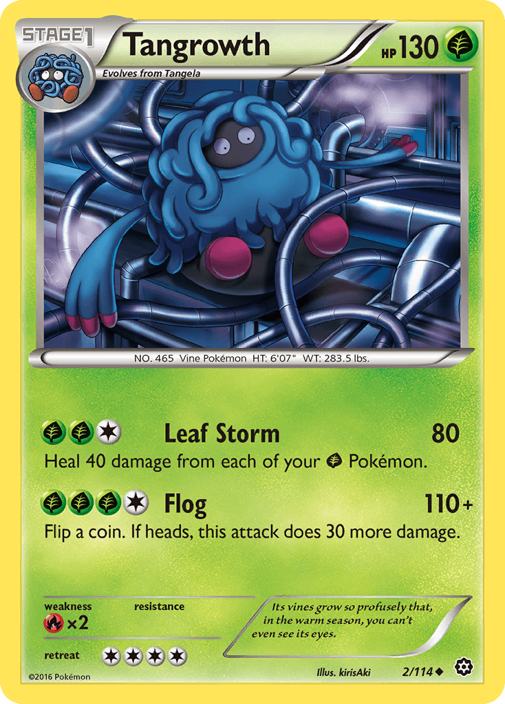 Tangrowth, Steam Siege 2