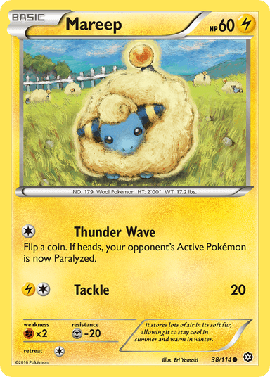 Mareep, Steam Siege 38