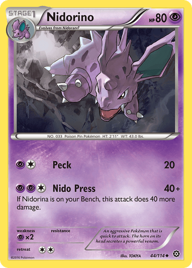Nidorino, Steam Siege 44