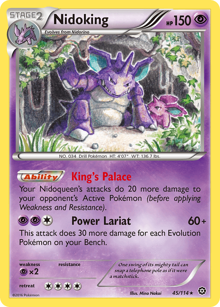 Nidoking, Steam Siege 45