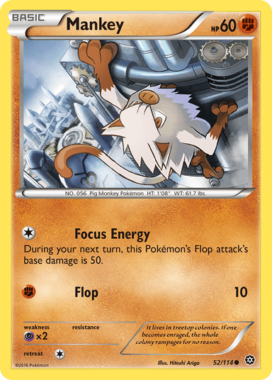 Mankey, Steam Siege 52