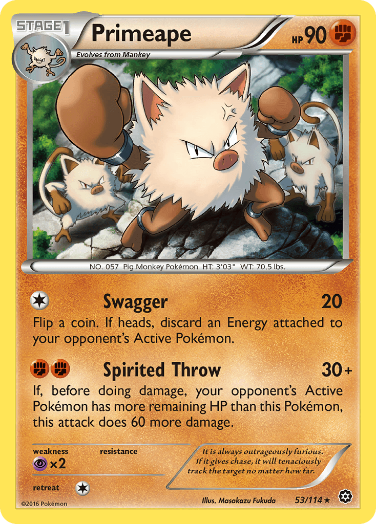 Primeape, Steam Siege 53