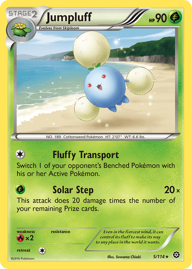 Jumpluff, Steam Siege 5
