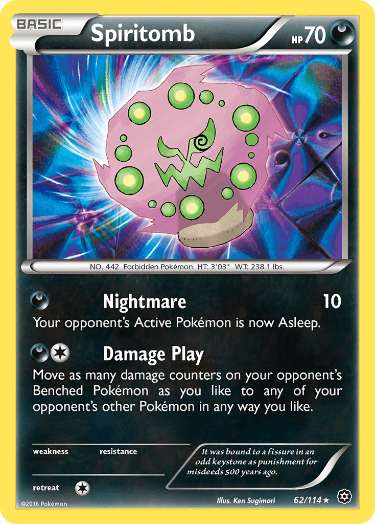 Spiritomb, Steam Siege 62