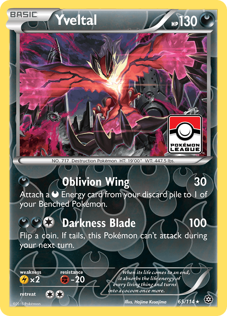 Yveltal, Steam Siege 65