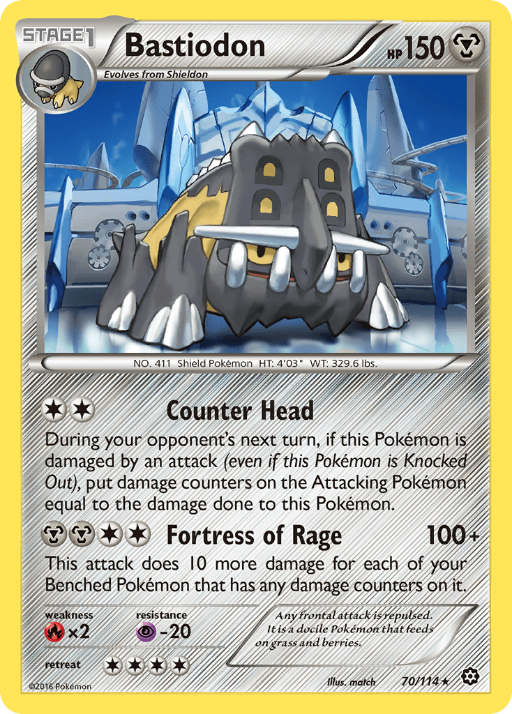 Bastiodon, Steam Siege 70