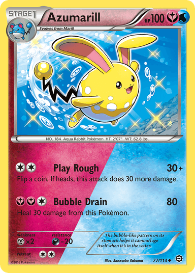 Azumarill, Steam Siege 77
