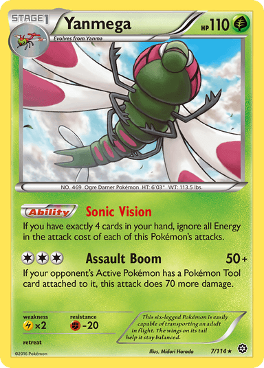 Yanmega, Steam Siege 7