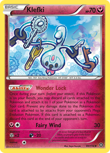 Klefki, Steam Siege 80