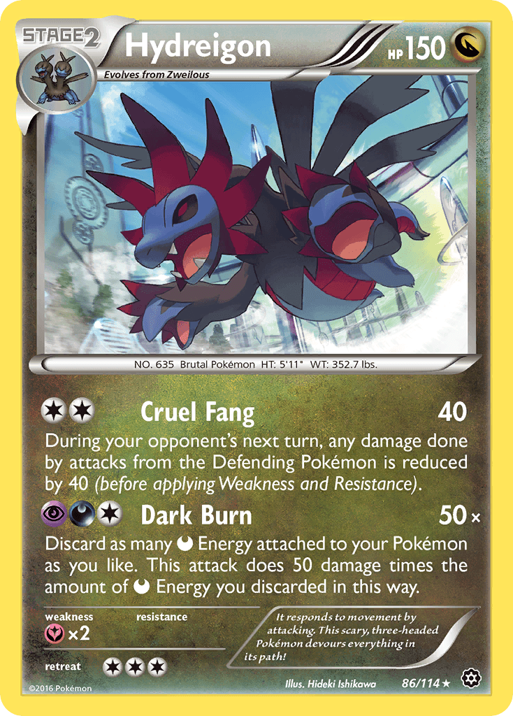 Hydreigon, Steam Siege 86