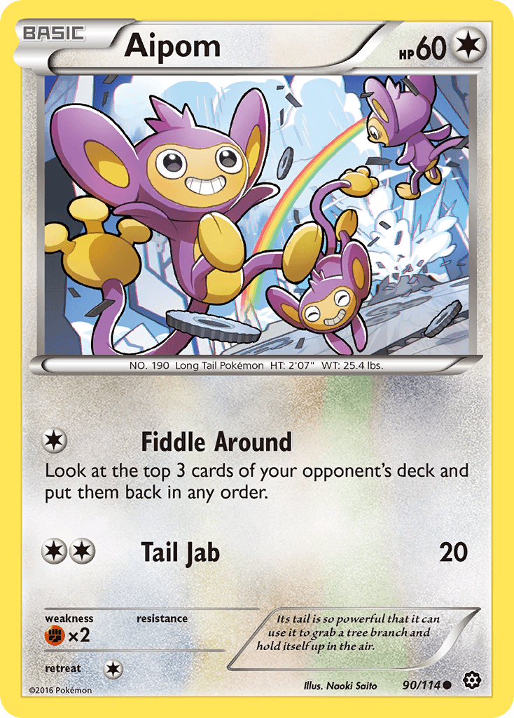 Aipom, Steam Siege 90