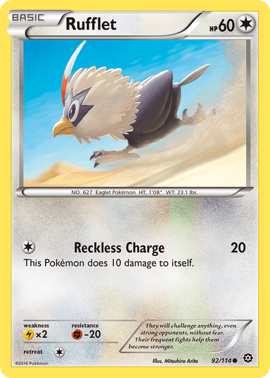Rufflet, Steam Siege 92