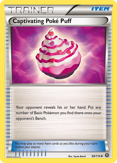 Captivating Poké Puff, Steam Siege 99