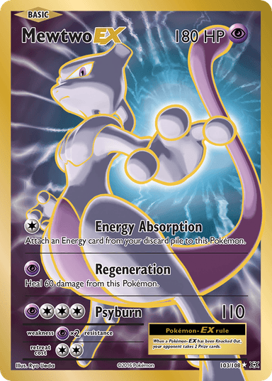 Mewtwo-EX, Evolutions 103