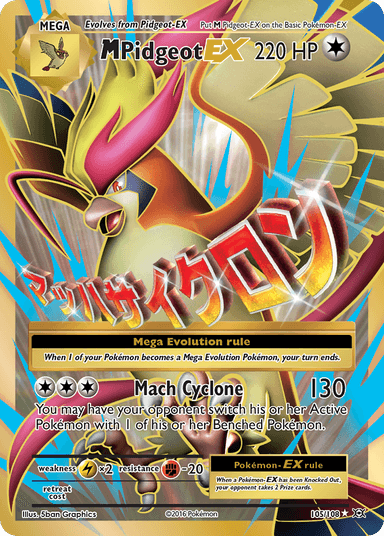 M Pidgeot-EX, Evolutions 105