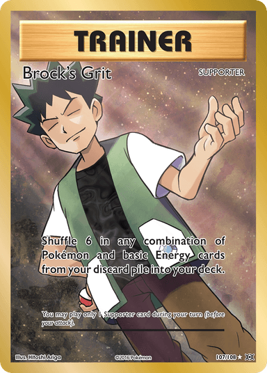 Brock's Grit, Evolutions 107