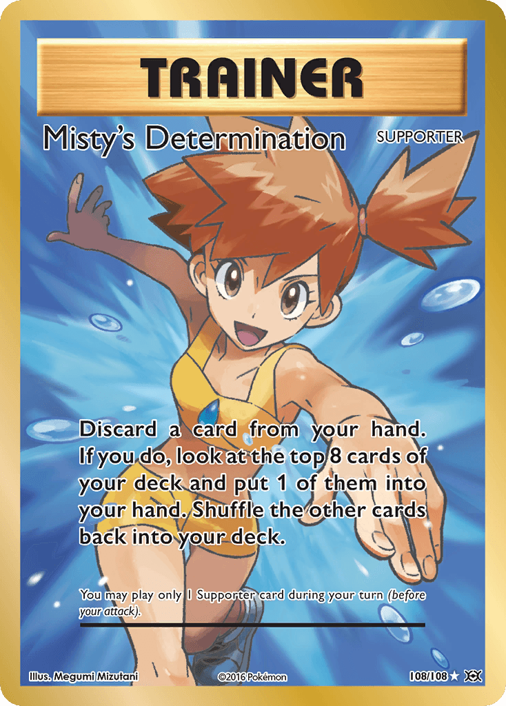 Misty's Determination, Evolutions 108