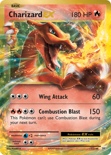 Charizard-EX, Evolutions 12