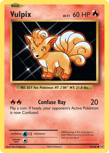 Vulpix, Evolutions 14