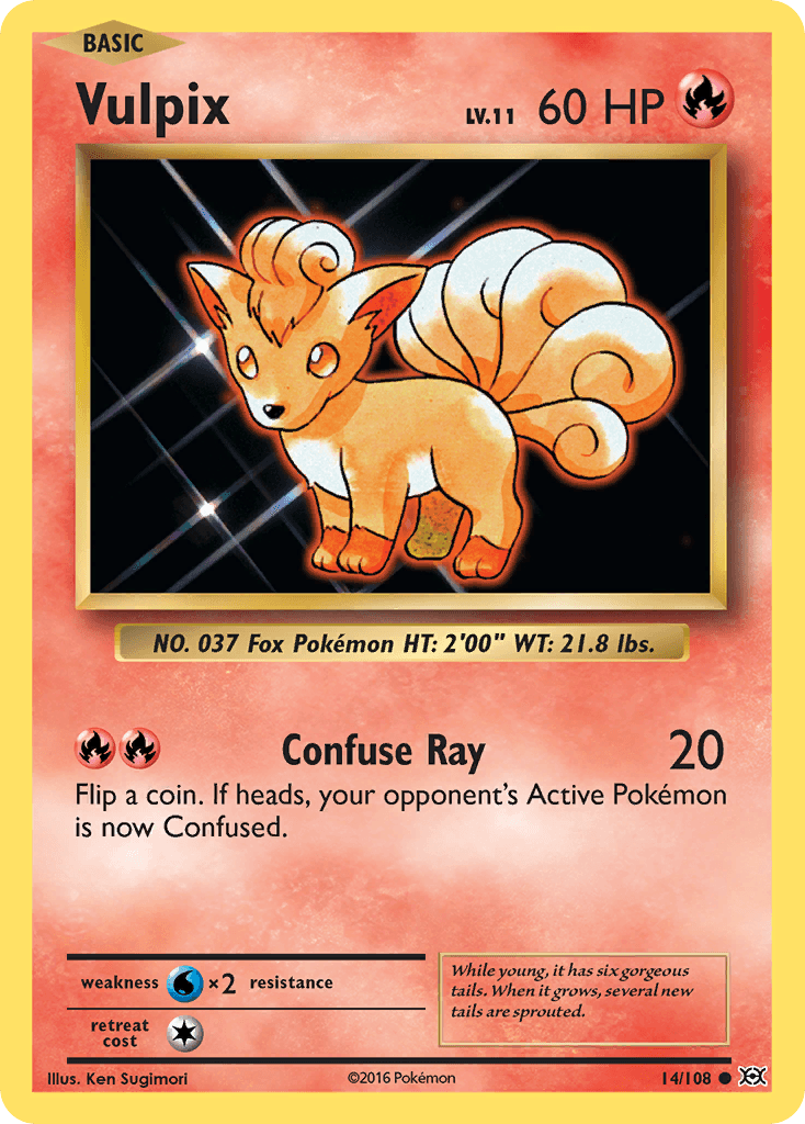 Vulpix, Evolutions 14