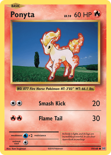 Ponyta, Evolutions 19