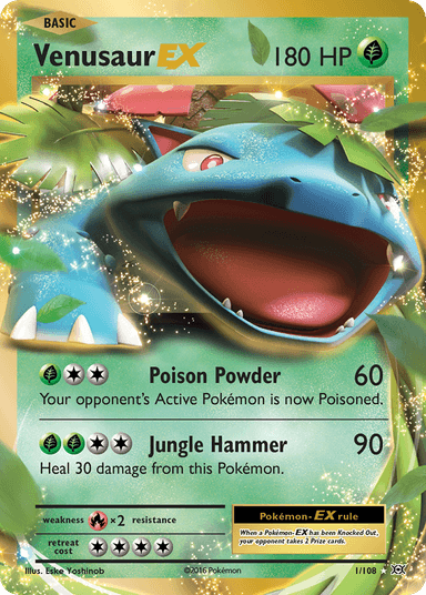 Venusaur-EX, Evolutions 1