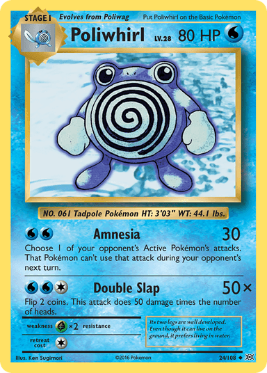 Poliwhirl, Evolutions 24