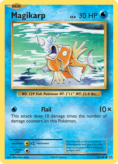 Magikarp, Evolutions 33