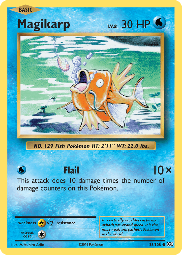 Magikarp, Evolutions 33