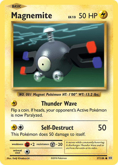 Magnemite, Evolutions 37