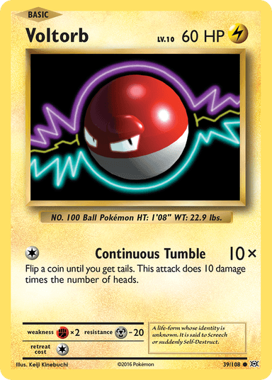 Voltorb, Evolutions 39