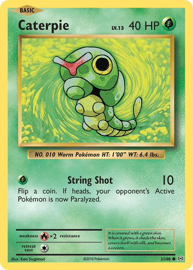 Caterpie, Evolutions 3