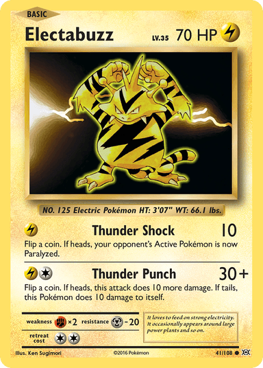 Electabuzz, Evolutions 41