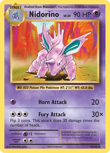 Nidorino, Evolutions 44