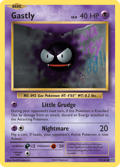 Gastly, Evolutions 47