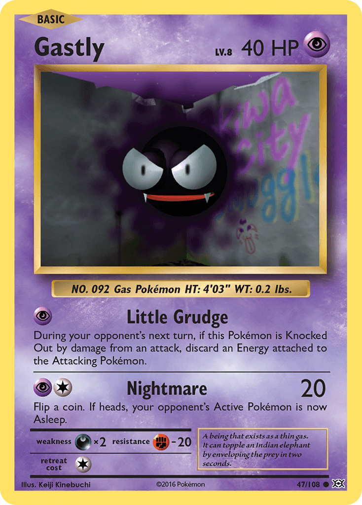 Gastly, Evolutions 47