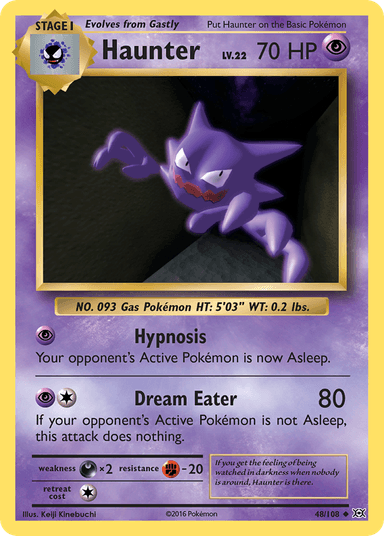 Haunter, Evolutions 48