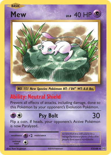 Mew, Evolutions 53