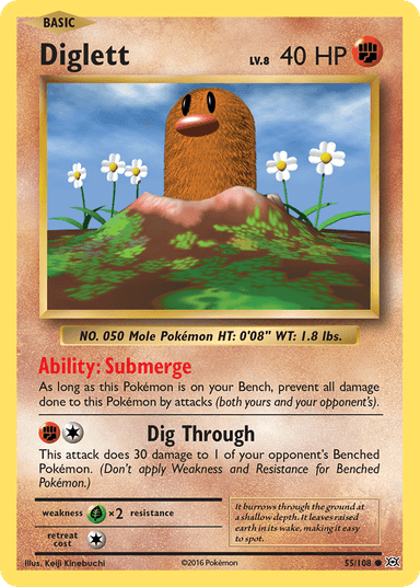 Diglett, Evolutions 55