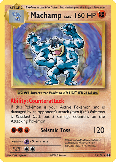 Machamp, Evolutions 59
