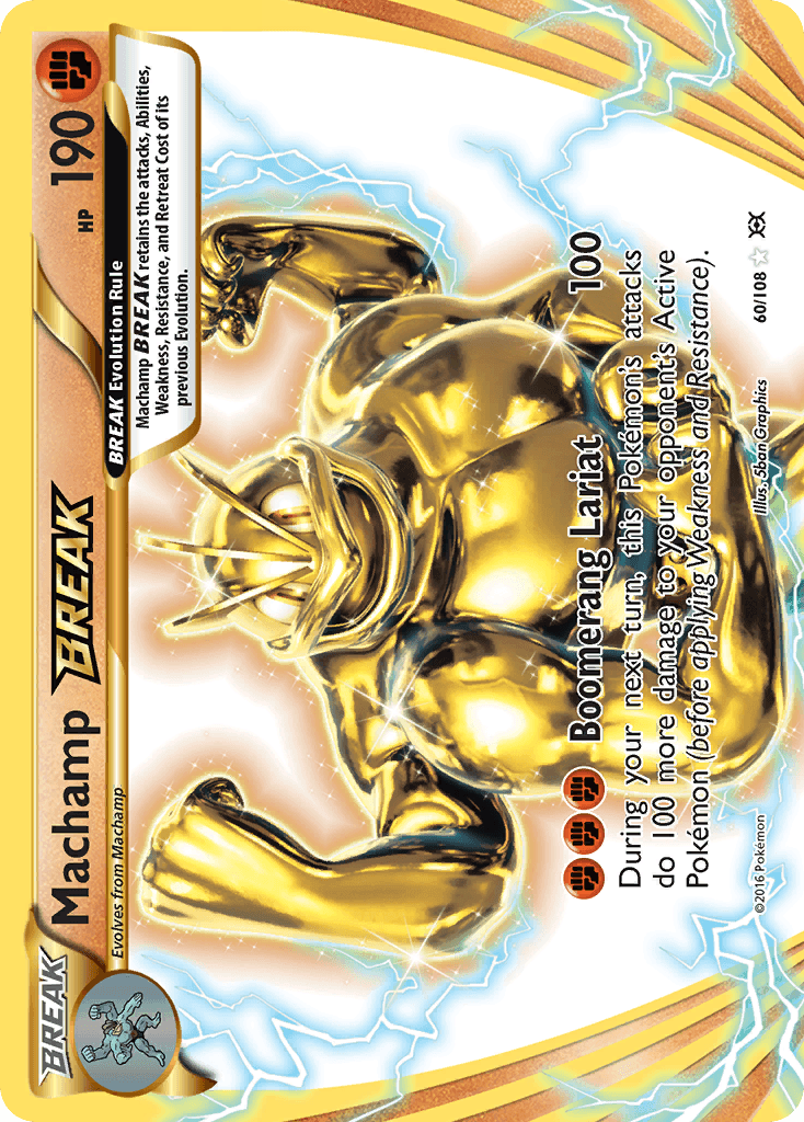 Machamp BREAK, Evolutions 60