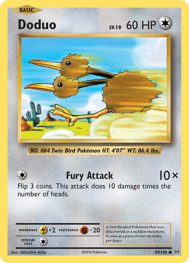 Doduo, Evolutions 69