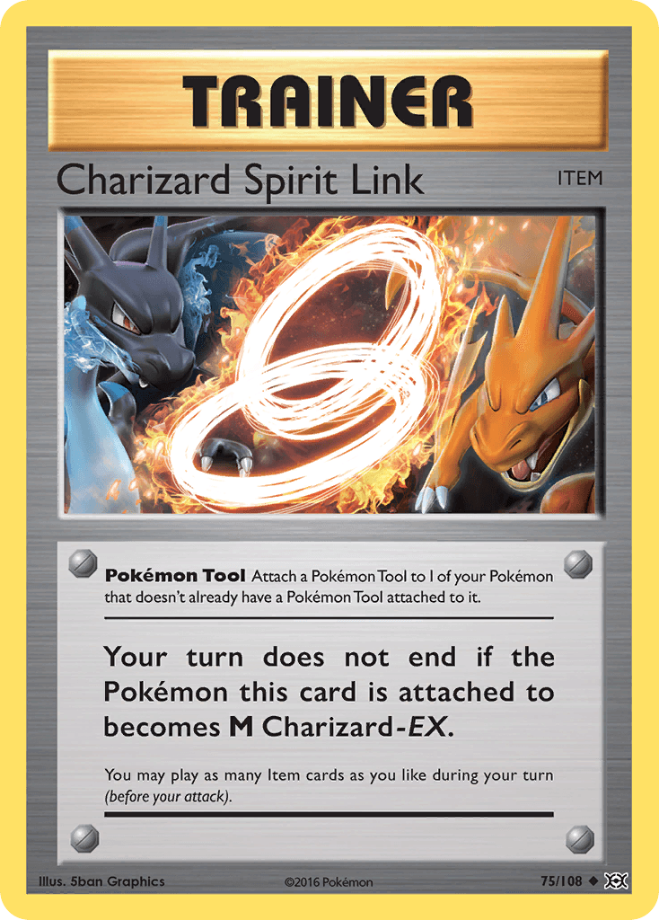 Charizard Spirit Link, Evolutions 75