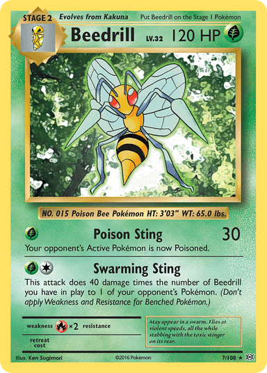 Beedrill, Evolutions 7