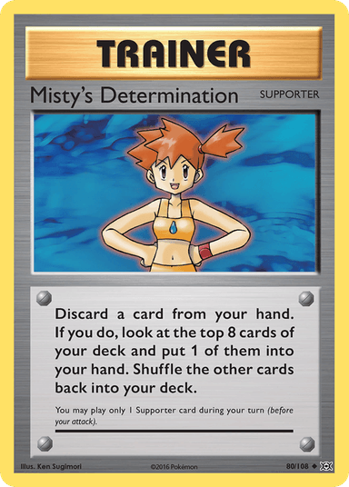 Misty's Determination, Evolutions 80