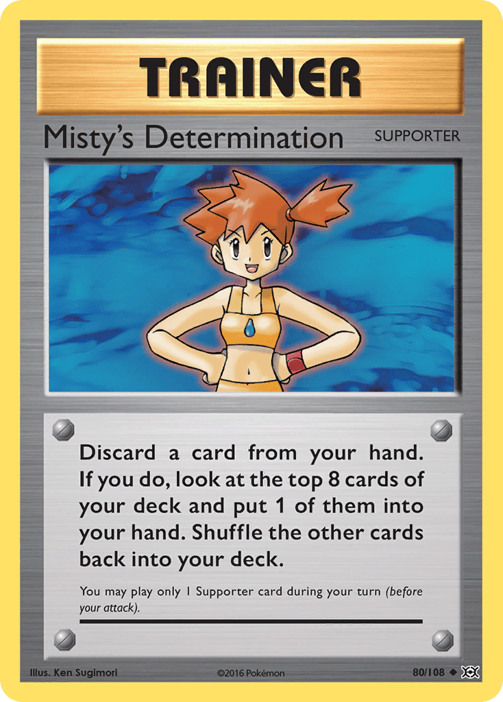 Misty's Determination, Evolutions 80