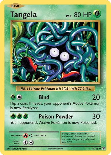 Tangela, Evolutions 8