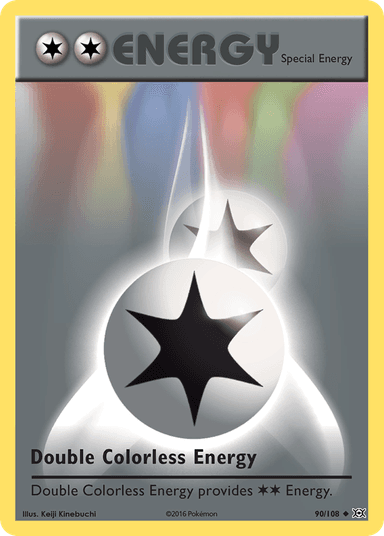 Double Colorless Energy, Evolutions 90