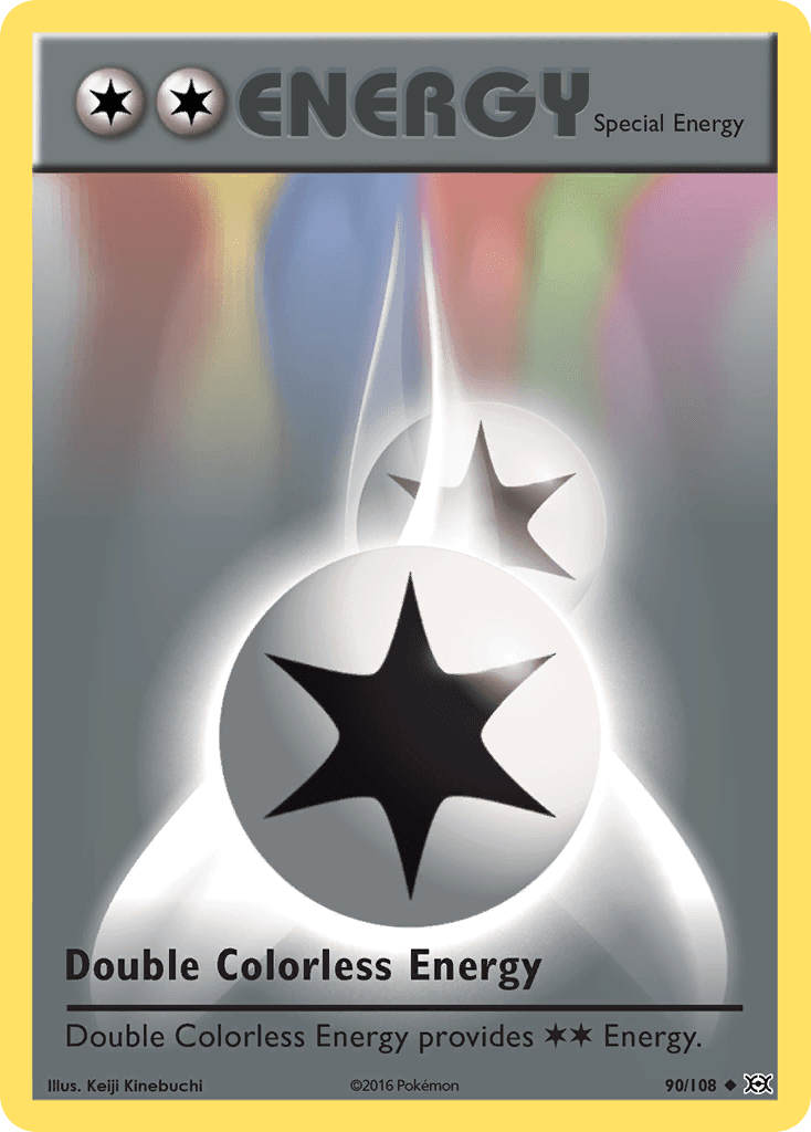 Double Colorless Energy, Evolutions 90