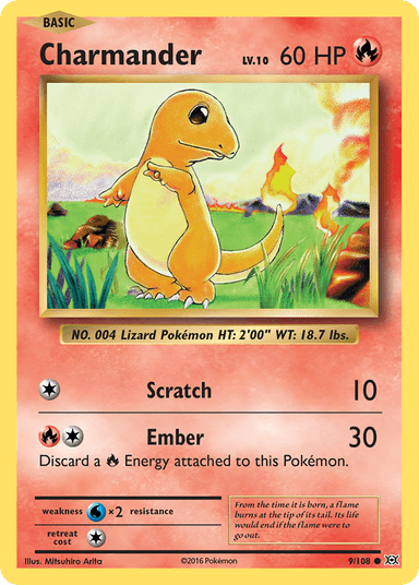 Charmander, Evolutions 9
